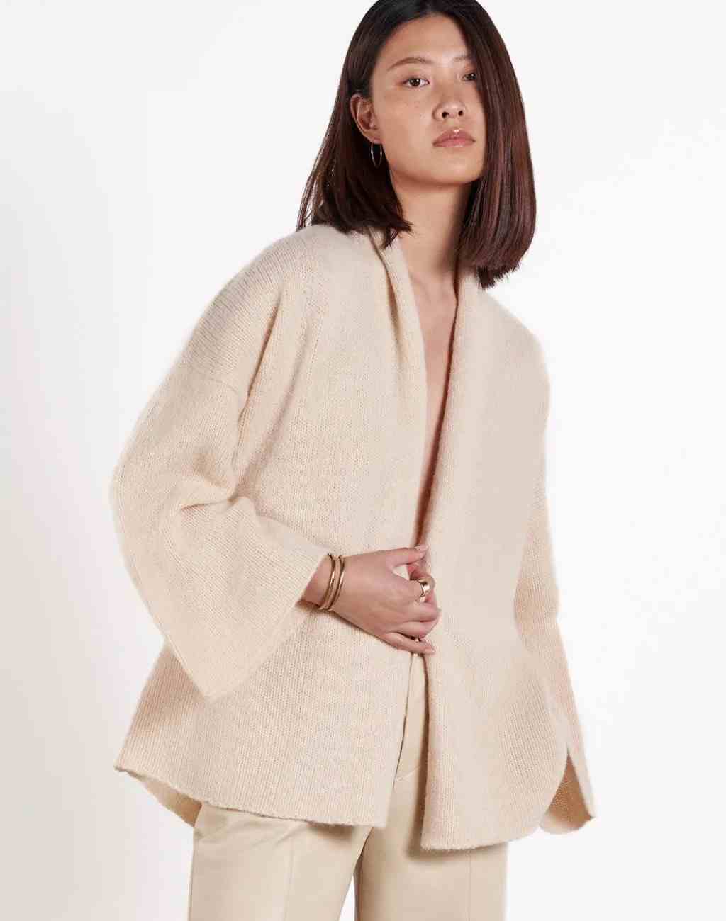 Slouchy Willow Caridgan with Wide Sleeves